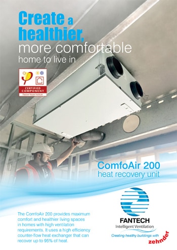 ComfoAir 200 HRV Adelaide