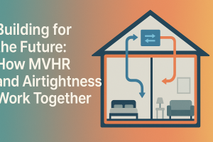 Discover why MVHR and airtightness are the perfect pair for healthy, energy-efficient homes. Learn how they work together to boost comfort and performance.